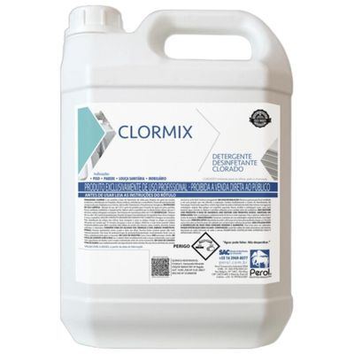 Perol Detergente Clorado Clormix 05 Lts Concentrado