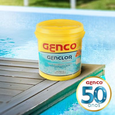 Cloro Genclor Granulado Estabilizado Dicloro 10 Kg - Genco
