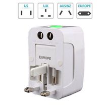 Adaptador Universal De Tomada Padrao Internacional Eua Europa - 110 a 250v 10A