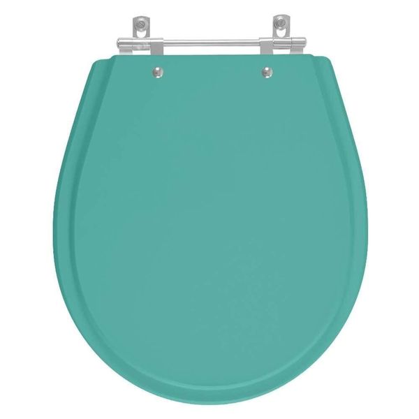 Assento Sanitario Poliester Avalon Aquamarine Para Vaso Ideal Standard