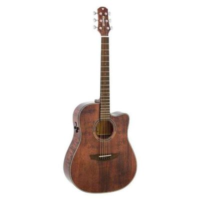 Violão Folk Strinberg Diamond Dd1c Aço Eletroacústico Smoked Gloss