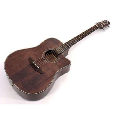 Violão Folk Strinberg Diamond Dd1c Aço Eletroacústico Smoked Gloss