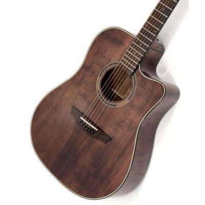 Violão Folk Strinberg Diamond Dd1c Aço Eletroacústico Smoked Gloss