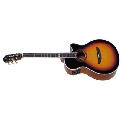 Violão Tagima Vegas Nylon Eletroacústico Sunburst Satin