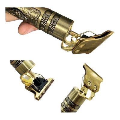 Maquina De Cortar Cabelo Barba Dragão Buda Usb