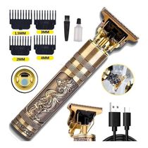 Maquina De Cortar Cabelo Barba Dragão Buda Usb
