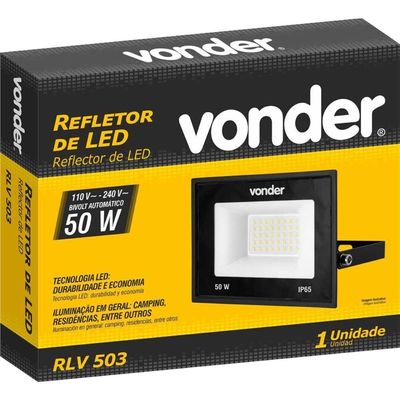 Refletor Led 50w Bivolt Rlv503 Vonder