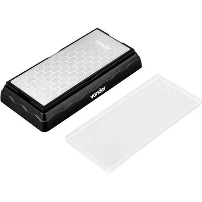 Pedra Para Afiar Diamantada Base De 7" Dupla Face G600-1200 Vonder