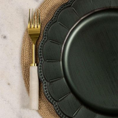 Sousplat Copa E Cia Gardênia - Verde Antique