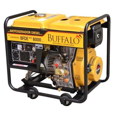 Motogerador Diesel Buffalo 6kva Mono 115-230v P Elétrica