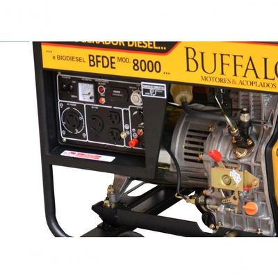 Motogerador Diesel Buffalo 6kva Mono 115-230v P Elétrica