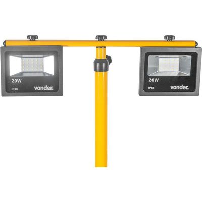 Refletores Com Suporte Tripé De 2 Metros 20 W Vonder