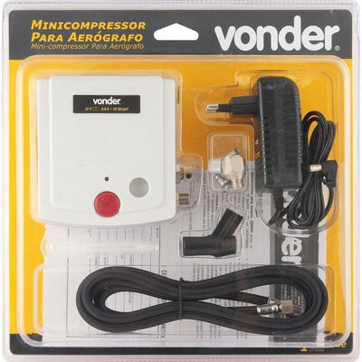 Mini Compressor Para Aerografo Bivolt Vonder