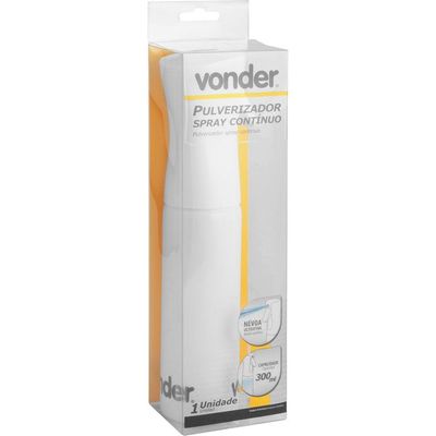 Pulverizador 300 Ml Spray Contínuo - Vonder