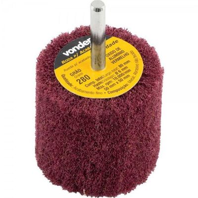 Roda Com Haste Para Acabamento 80x50mm G280 Vonder