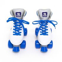 Patins Bel Quad - Retro Basic Branco-azul Tam 35
