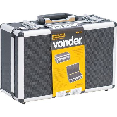 Maleta Para Ferramentas Profissional Preta Mfv 141 - Vonder