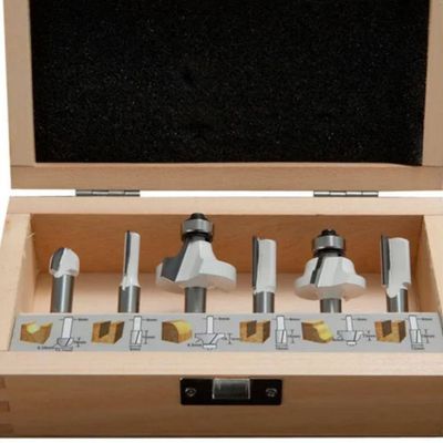 Kit De Fresas Encaixe De 1-4'' 6 Peças Makita