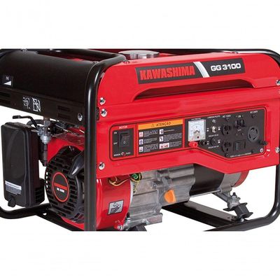 Gerador à Gasolina Kawashima Gg3100 3,1kw Mono Bivolt