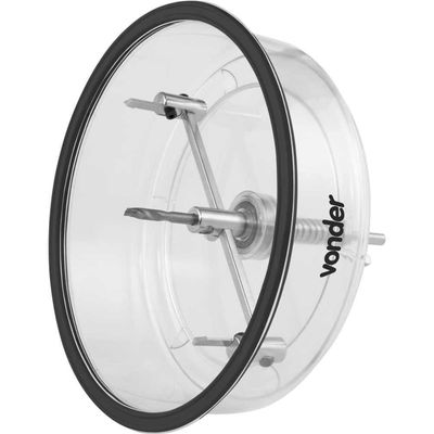 Furador Ajustável Para Drywall 40 A 200mm Com Coletor Vonder