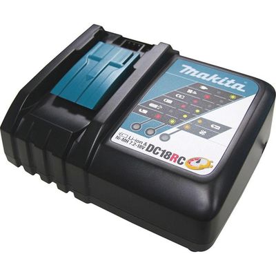 Esmerilhadeira Angular Dga504rfe Makita 5'' 125mm 18v Com 2 Baterias Carregador Disco E Maleta