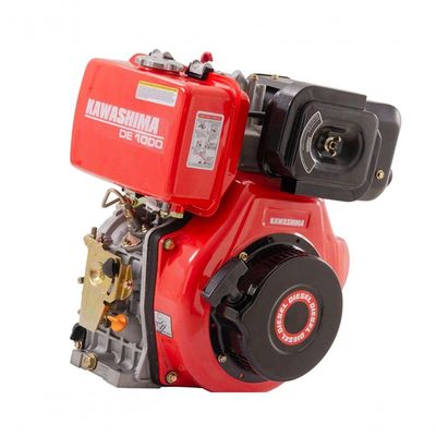 Motor Estac Diesel De-1000 406cc 10hp Refrigerado A Ar 5,5 L
