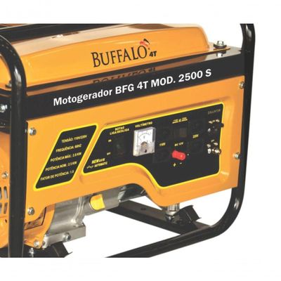Motogerador Gasolina Buffalo 6,5cv Mono 115-230v P Manual
