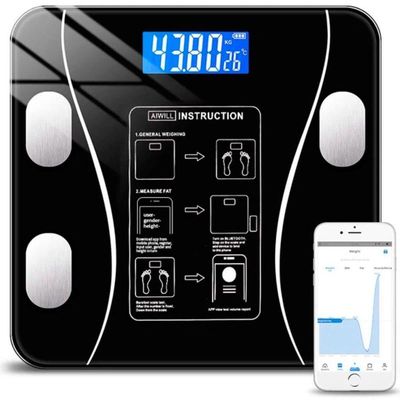 Balança Digital Bioimpedância Inteligente Bluetooth