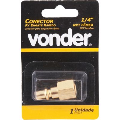 Conector Com Rosca Fêmea 1-4'' X 1-4'' Vonder