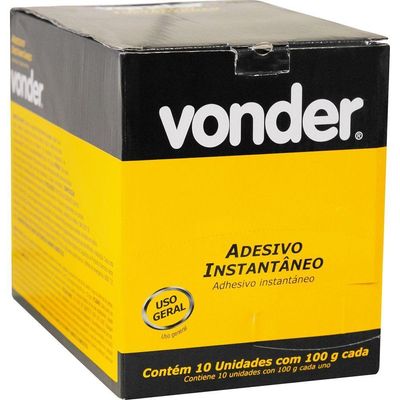 Adesivo Instantâneo 100g Vonder