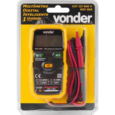 Multimetro Digital Inteligente Miv060 - Vonder