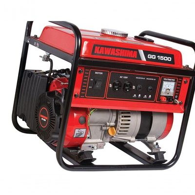 Gerador à Gasolina Kawashima Gg1500-220 1,2kw Mono 60Hz 220V