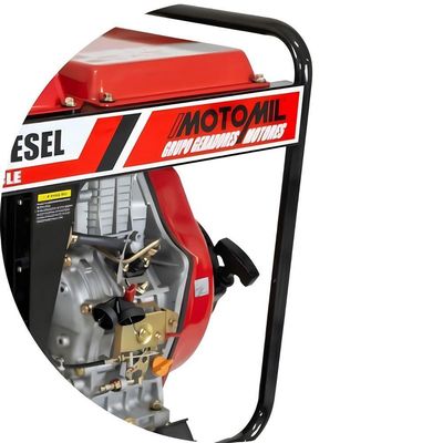 Gerador Diesel 5 Kva Trifásico 220-380v Mdgt-5000cle Motomil 10hp 12,5l Avr Partida Elétrica Manual