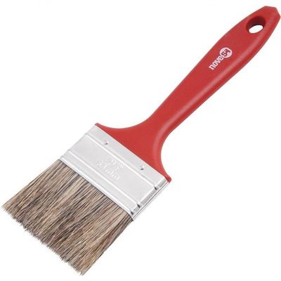 Pincel 2.1-2 Cerda Gris Cabo Plástico Para Tintas Latéx E A