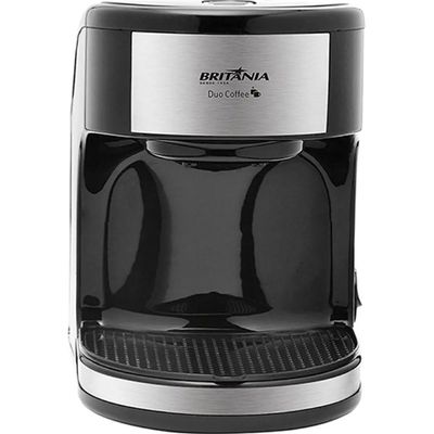 Cafeteira Duo Coffee Britânia Com 2 Xícaras 220V
