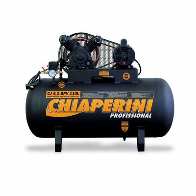 Compressor Ar 5,2 Bpv S-rodas Mono 1hp 110l Chiaperini