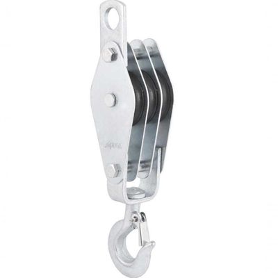 Moitão Cadernal 970kg 3 Roldanas 60x12,7mm Com 2 Peças Vonder