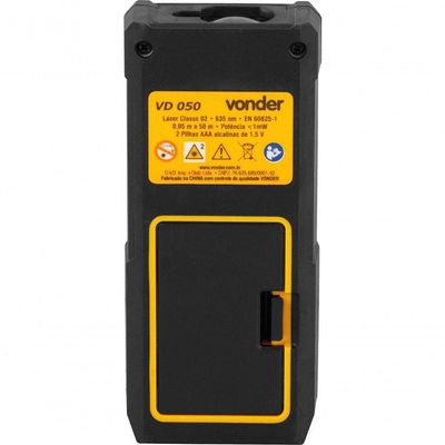 Medidor De Distancia Laser 50m Vd050 Vonder