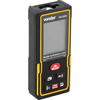 Medidor De Distancia Laser 50m Vd050 Vonder