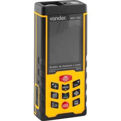Medidor Distancia Laser 120m Mdv120c - Vonder