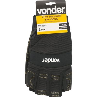 Luva Multiuso G Sem Dedos Lmv300 Ca33520 - Vonder