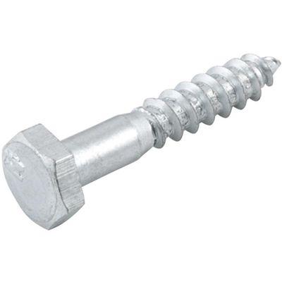 Parafuso Sextavado Rosca Soberba 1-4''x35mm 4 Peças Vonder