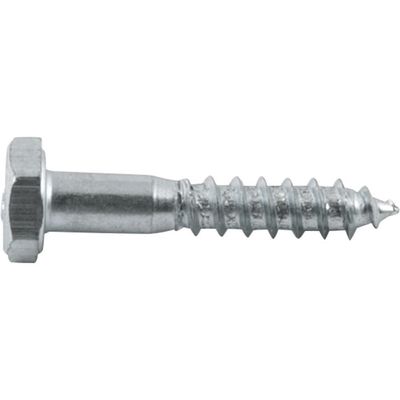 Parafuso Sextavado Rosca Soberba 1-4''x35mm 4 Peças Vonder
