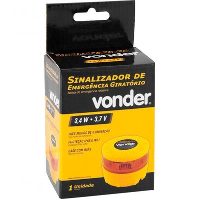 Sinalizador De Emergência Giratório Vonder