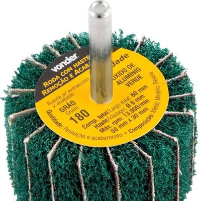 Roda Com Haste Remoção-acabamento 50x30mm G180 Vonder