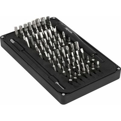 Jogo Bits-ponteira Crv Com 66 Peças Precisao - Vonder