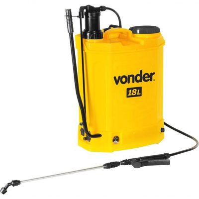 Pulverizador Costal 2 Em 1 Manual-bateria Lítio 18l Vonder