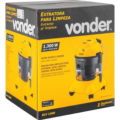 Extratora Para Limpeza Elv 1300 Vonder 220V
