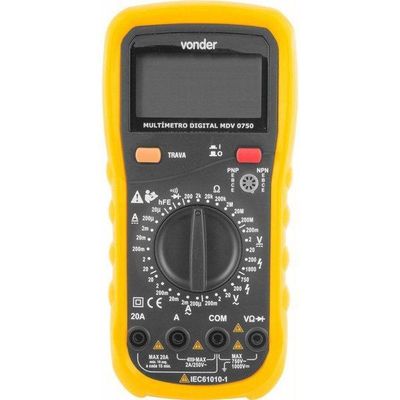 Multimetro Digital Mdv0750 - Vonder
