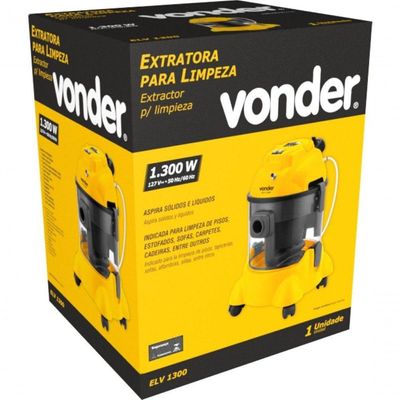 Extratora Para Limpeza Elv 1300 Vonder 110V